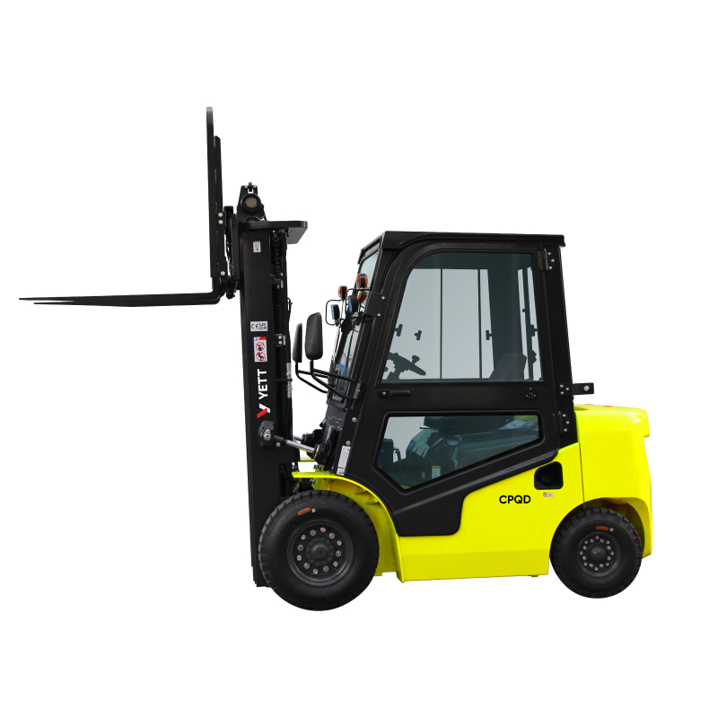 cpqd_k-4 Бензиновый погрузчик с кабиной YETT CPQD35-RC1K2-M350-3W-K - 3